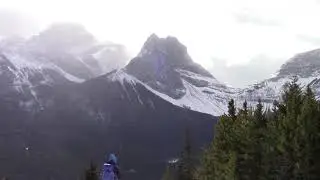 Windy point loop next to Wind Ridge in Kananaskis hike