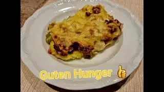 Hackfleisch - Porree - Kartoffel Auflauf 