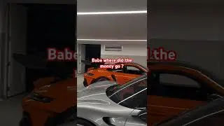 When you when the lottery 👀 #cars #porsche #funny