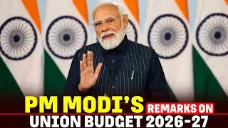 LIVE: PM Modi’s 1st remarks as Nirmala Sitharaman presents Budget 2026 | Viksit Bharat | Income tax