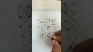 7pullikolam #pullikolam #7dotkolam #rangoli #muggulu #aadimasamkolam #aadi1kolam #easyrangoli #easy