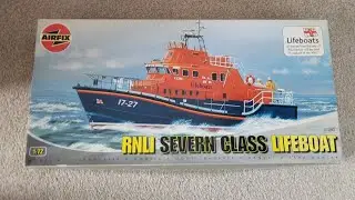 Airfix 1:72 scale RNLI Severn Class Lifeboat Review.