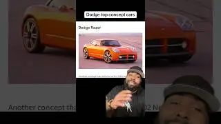 Лучшие концепт-кары Dodge!!! #Авто #Автомобили #Dodge #mopar