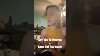 say yes to heaven #sayyestoheaven #lanadelrey #ukulele #singer #musician