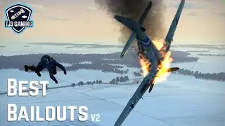 Epic Bailouts Compilation - IL-2 Sturmovik Great Battles - V2 Combat Flight Simulator