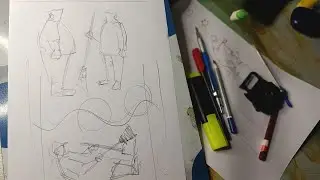 Rapid sketch &ndash; capturing everyday motion in just a few lines.