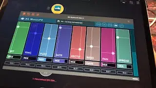 EG Modern FX - AUv3 Multi Effects - Pre-Release Demo for the iPad - Live