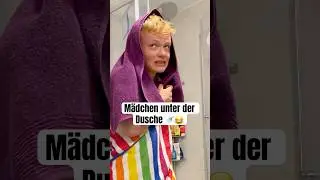 Deswegen brauchen M&auml;dchen so lange unter der Dusche 🚿😱 | bisbaldrian #shorts