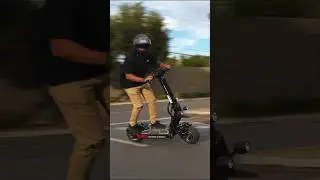 That&rsquo;s a Tank Not a Scooter 😃 Dualtron X Limited #voromotors #scooter #shortfeed #dualtron