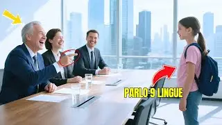 ＂Parlo 9 Lingue＂ – La Bambina Lo Disse Fiera… Il Milionario Ride, Ma Rimane Sconvolto