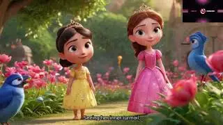 new cartoon stories 2024 | for kids | urdu in hindi The Snowflake Princess In a kingdom where each