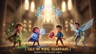 Easy English Story for Kids | Tale of Pixel Guardians - Episode 5: The Guardian Legacy