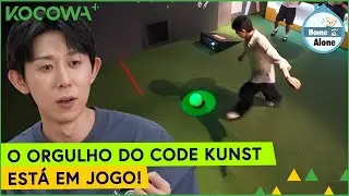 Chegou a hora da revanche entre Choi Minho e Code Kunst! ⚽| Home Alone Ep 608 | KOCOWA+ [PT-BR]
