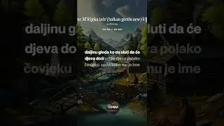 mr.M-Rijeka teče (balkan gentle new/video-stihovi/9:16 full screen HD)[AI]&reg;️