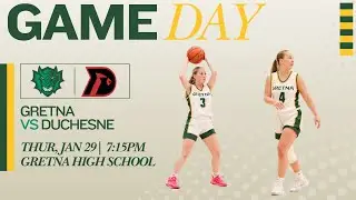GHS Varsity Girls Basketball: Gretna Dragons vs. Omaha Duchesne Academy Cardinals