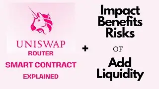 Uniswap V2 Router Explained by a Smart Contract Auditor - Add Liquidity | DeFi Protocol