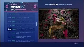 i just complete all my FORTBYTES in fortnite season 9
