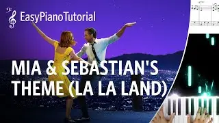 Mia & Sebastian's Theme (La La Land) - Free Piano Tutorial + Sheet Music