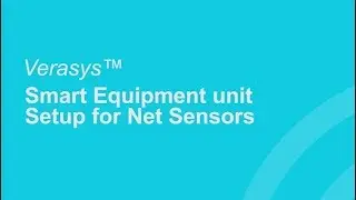 Smart Equipment Unit Setup for Net Sensors