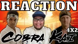 Cobra Kai 4x2 REACTION!! | First Learn Stand | The Karate Kid | Johnny Lawrence | Daniel LaRusso