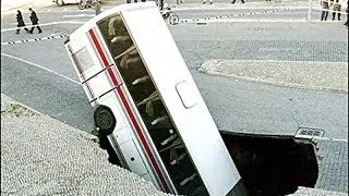 CARS IN SINKHOLES
