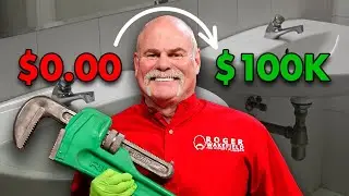 How to go from $0 to $100k/Year Plumbing With NO Experience
