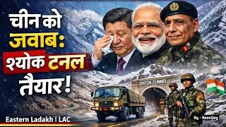 चीन को करारा जवाब! शोक टनल तैयार | LAC पर भारत की सबसे बड़ी रणनीतिक जीत ! Ranvijay sir 