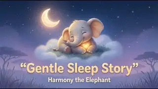 🌙 Harmony the Gentle Elephant | Bedtime Story for Kids | Sleep Meditation & Calm Night Story
