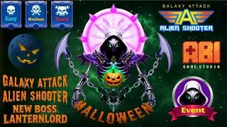 Galaxy Attack: Alien Shooter Halloween Event 2025 New Boss &ldquo;LanternLord&rdquo; Full Battle | Apache Gamers