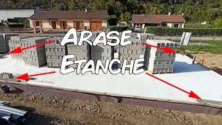 Construction de Maison : une arase étanche contre l'humidité