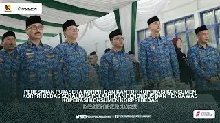 Peresmian Pujasera KORPRI dan Kantor Koperasi Konsumen KORPRI Bedas