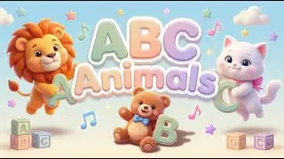 ABC Animals Song | Learn ABC Alphabet with Animals for Kids
