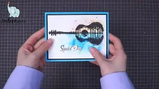 Video Tutorial | Inlovearts | Cutting Dies | Guitar Shaped Reflection Cutting Dies