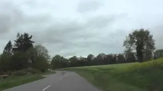 Driving On The D28, D787, D33 & D712 From Ty Bourk To Belle Isle en Terre, Brittany, France