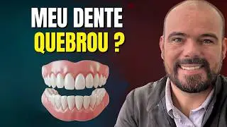 Dente trincado na FRENTE! O que fazer !? 