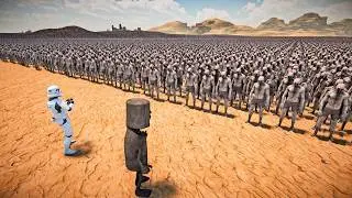 TUNG TUNG SAHUR & STORMTRROOPER VS 1,000,000 ZOMBIES - Ultimate Epic Battle