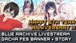 【Blue Archive】6% ANNIVERSARY GACHA NAGISA dan MIKA - Terus Story Event Summer~ | #bluearchive
