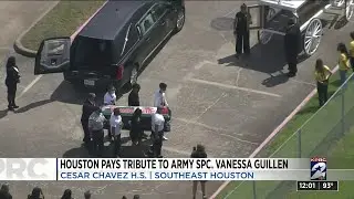 Houston pays tribute to Army Spc. Vanessa Guillen
