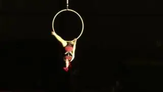 Miss Myra on Lyra at POWER! A RUCCIS Circus Cabaret