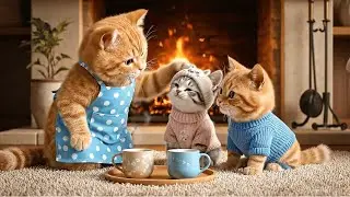 Ginger&rsquo;s Diary | Luna and the Kitten Found in the Rain 🐱🌧️ A Healing Story