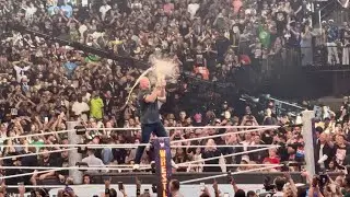 Stone cold Steve Austin’s entrance at Wrestlemania 41