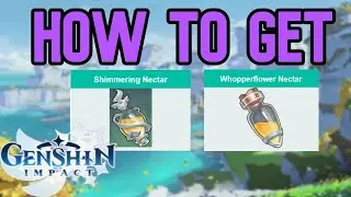 All Whopperflowers Locations in just 5 secs. GENSHIN IMPACT.