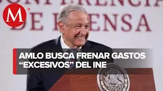 Reforma electoral buscar&aacute; reducir gastos excesivos del INE: AMLO