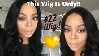 #CheapWigs   Trying Cheap Wigs | Only $22 | Heat Resistant Synthetic - its'fefe777
