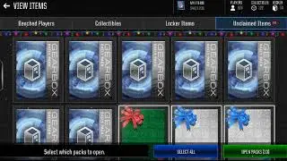 EVERY PRESENT PACK OPENING! MADDEN MOBILE 18