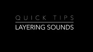 QUICK TIPS: Layering Sounds On Maschine
