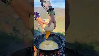 Cheese Omelette with Dragon Egg