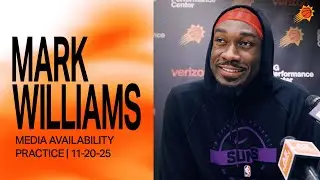 Mark Williams Phoenix Suns Practice Media | 11-20-25