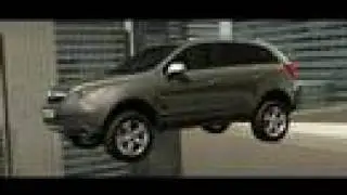 Opel Antara SUV -  Las Vegas skyscrapers  acrobat !
