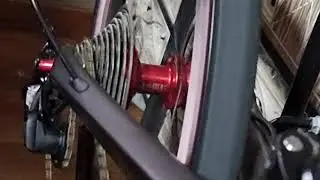 Shimano 105 groupset 11 speed 11-32t cassette  with Rear Derailleur & Shifter in action on Java Aria